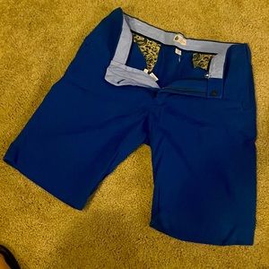 J CREW MENS BLUE SHORTS SIZE 32 9” INSEAM